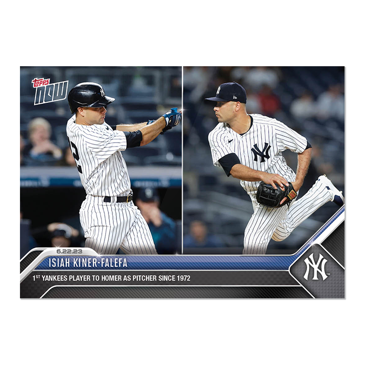 Isiah Kiner-Falefa - 2023 MLB Topps NOW® Card 484 - PR: 415