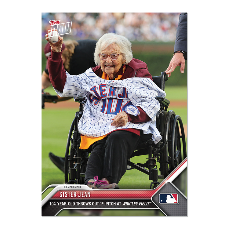 Sister Jean - 2023 MLB Topps NOW® Card 779 - PR: 5074