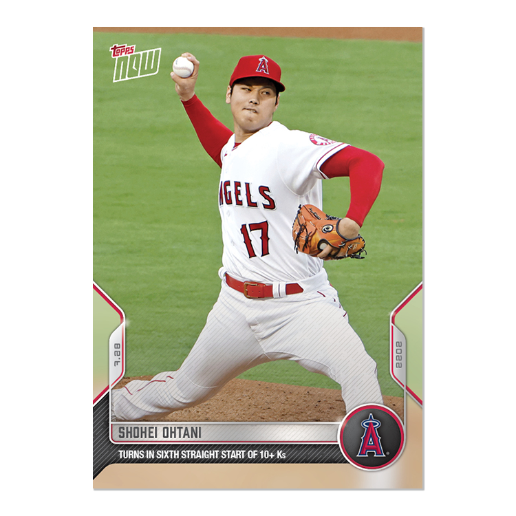 Shohei Ohtani - 2022 MLB Topps NOW® Card 612 - PR: 1652