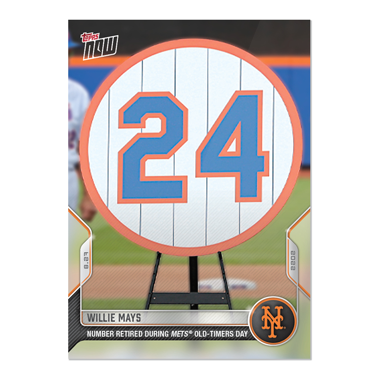 Willie Mays - 2022 MLB Topps NOW® Card 792 - PR: 865