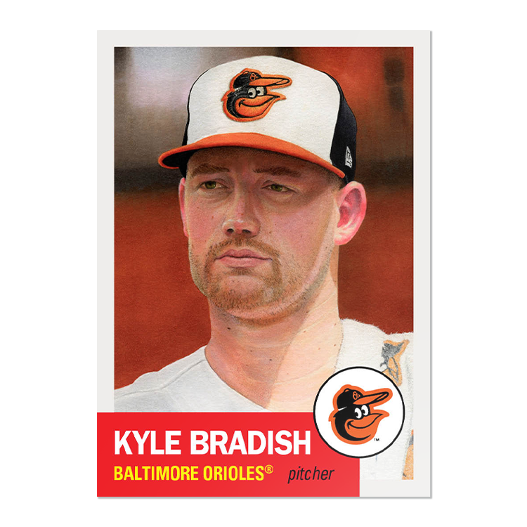 Topps MLB® Living Set® Card #701 - Kyle Bradish - PR: 1294