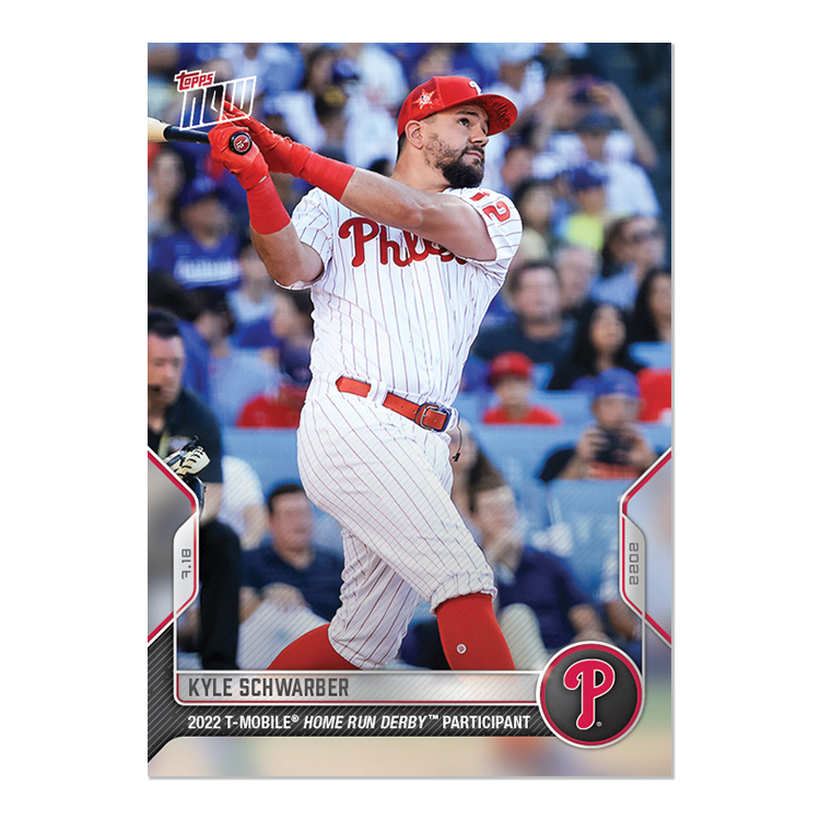 Kyle Schwarber - 2022 MLB Topps NOW® Card 563 - PR:438