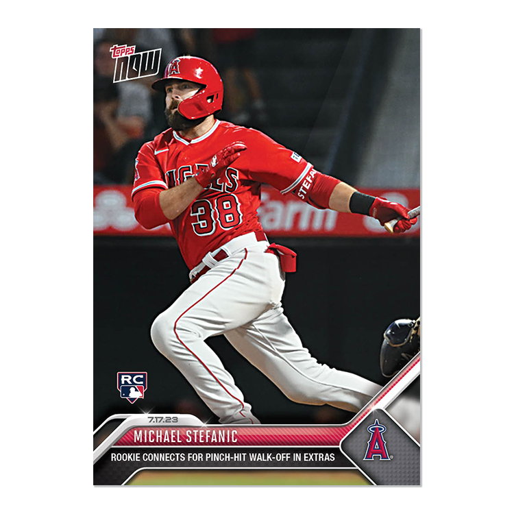 Michael Stefanic - 2023 MLB Topps NOW® Card 580 - PR: 740