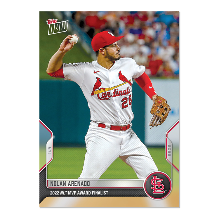 Nolan Arenado - 2022 MLB Topps NOW® Card OS20 - PR: 356