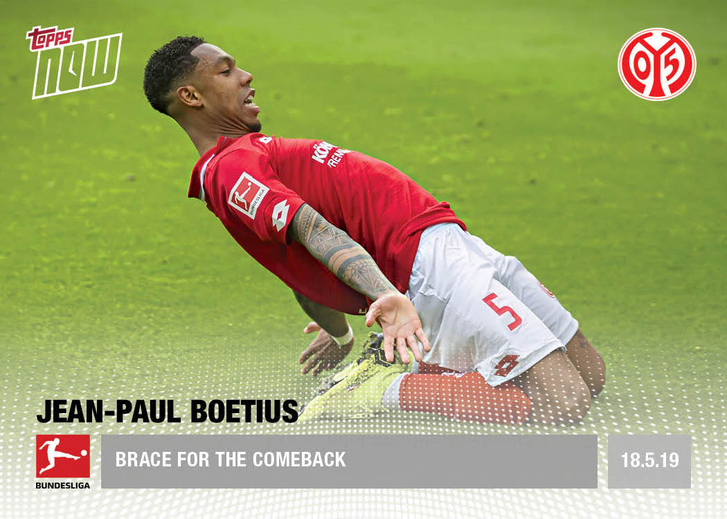 Brace for the comeback - Bundesliga Topps NOW® Card 128 - Print Run: 36