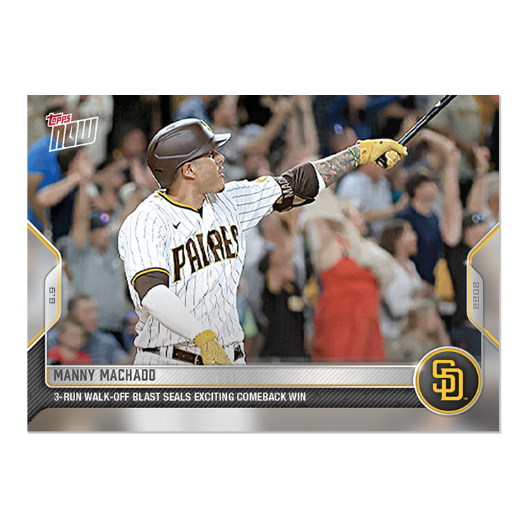 Manny Machado - 2022 MLB Topps NOW® Card 680 - PR: 430