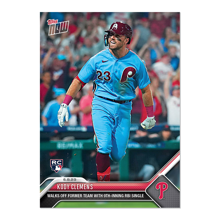 Kody Clemens - 2023 MLB Topps NOW® Card 407 - PR: 760