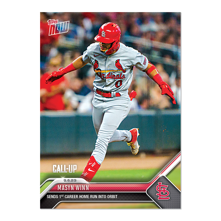 Masyn Winn - 2023 MLB Topps NOW® Card 828 - PR: 1644