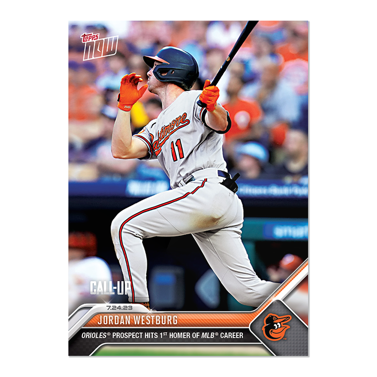 Jordan Westburg - 2023 MLB Topps NOW® Card 611 - PR: 1530