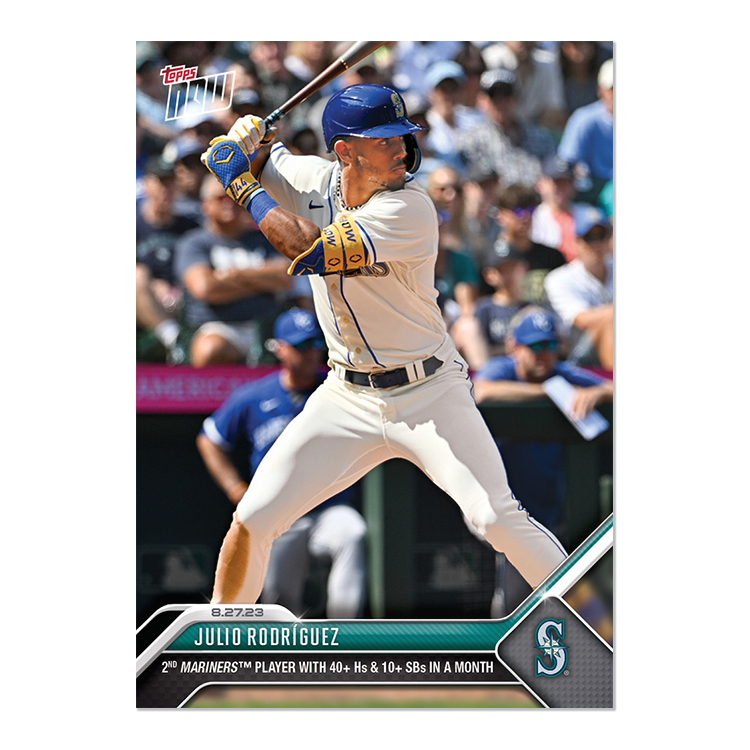 Julio Rodríguez - 2023 MLB Topps NOW® Card 771 - PR: 1260