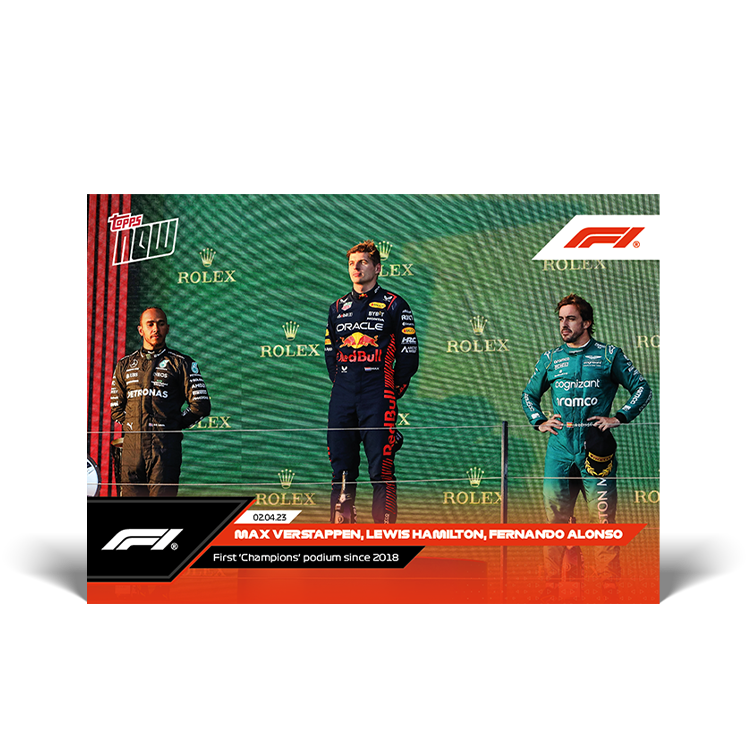 3 Card Bundle - F1 Topps NOW® Card #7-9