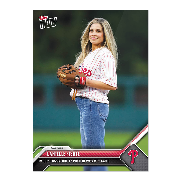 Danielle Fishel - 2023 MLB Topps NOW® Card 931 - PR: 4993