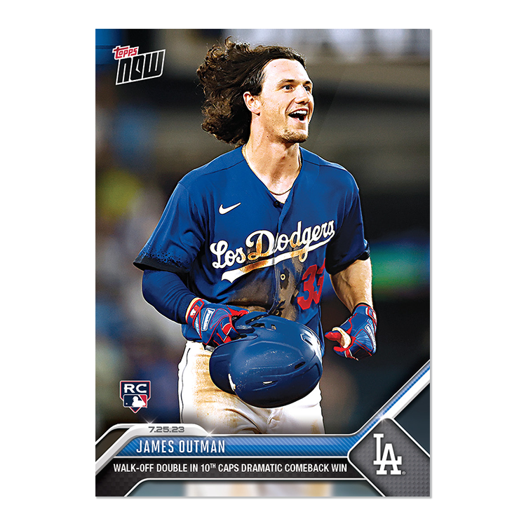 James Outman - 2023 MLB Topps NOW® Card 617 - PR: 952