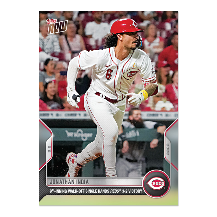 Jonathan India - 2022 MLB Topps NOW® Card 826 - PR: 388