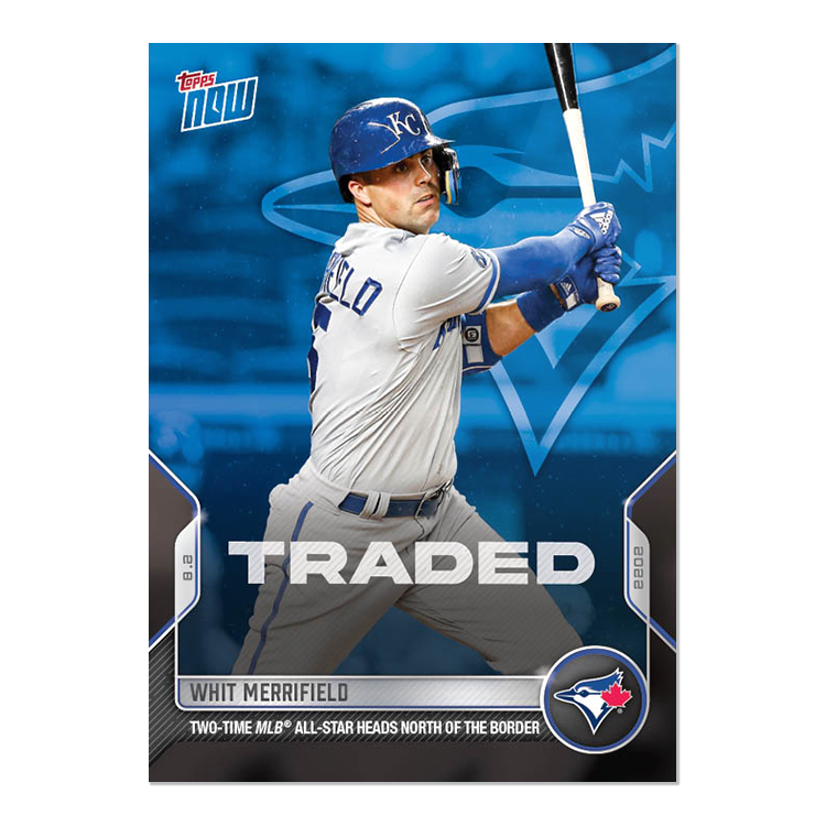 Whit Merrifield - 2022 MLB Topps NOW® Card 639 - PR: 333