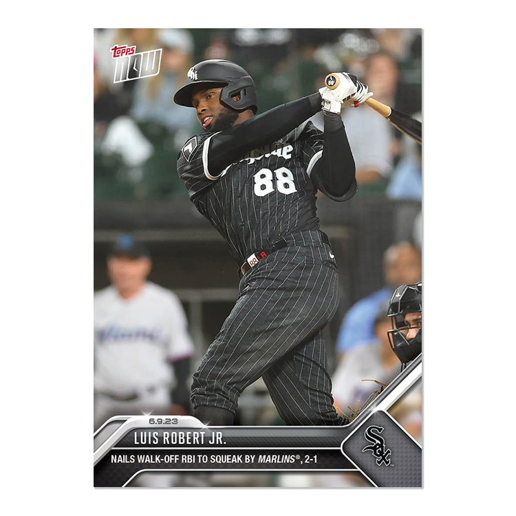 Luis Robert Jr. - 2023 MLB Topps NOW® Card 417 - PR: 283