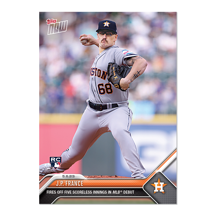 J.P. France - 2023 MLB Topps NOW® Card 244 - PR: 725