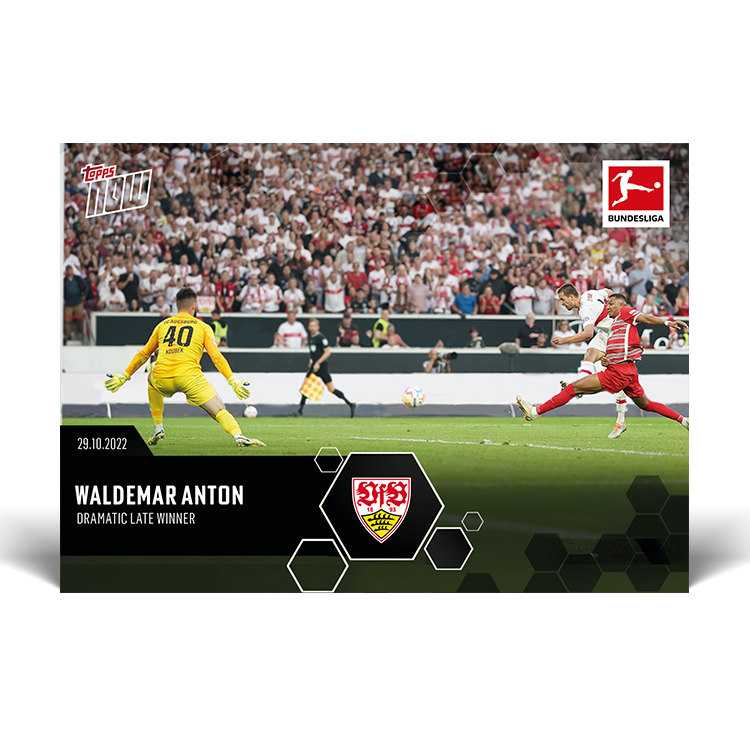 Dramatic late winner - Bundesliga Topps NOW® Card #74 - PR: 113