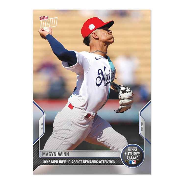 Masyn Winn - 2022 MLB Topps NOW® Card 548 - PR: 878