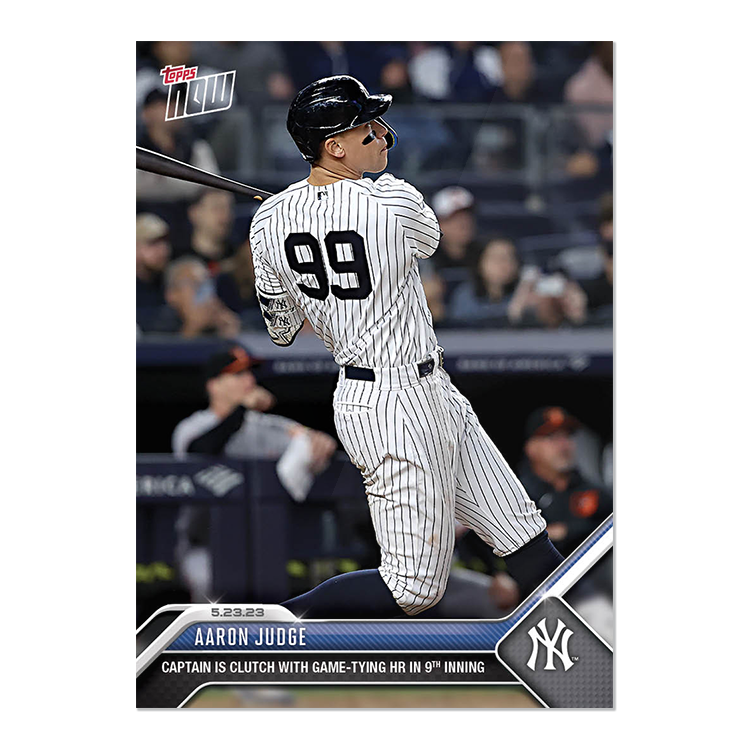 Aaron Judge - 2023 MLB Topps NOW® Card 336 - PR: 1118