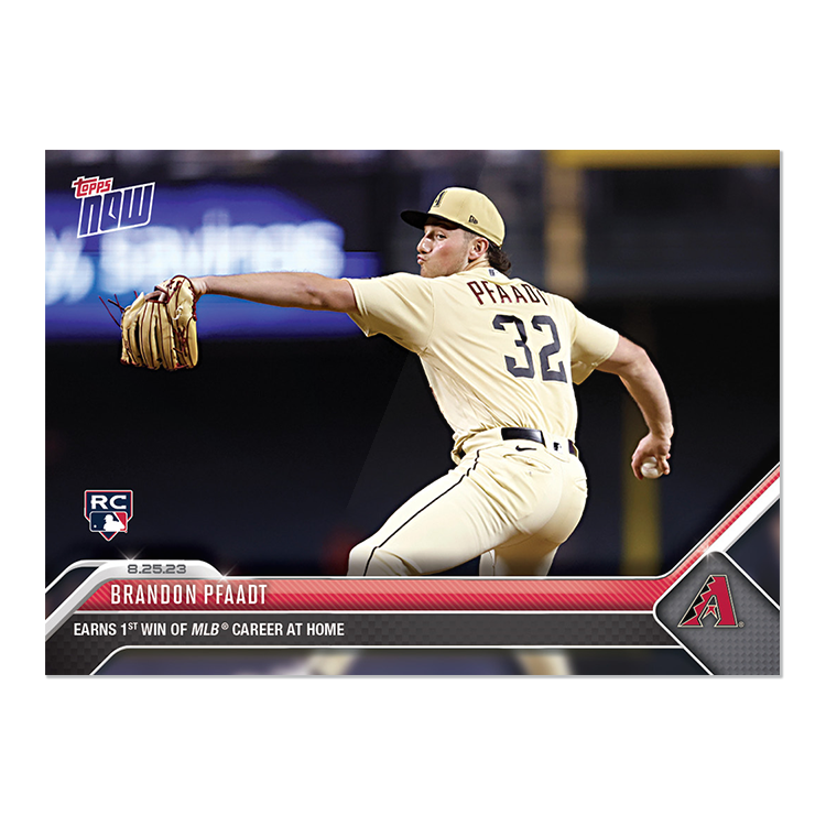 Brandon Pfaadt - 2023 MLB Topps NOW® Card 764 - PR: 436