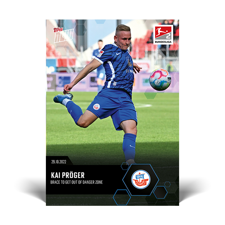 Brace to get out of danger zone - Bundesliga Topps NOW® Card #76 - PR: 128