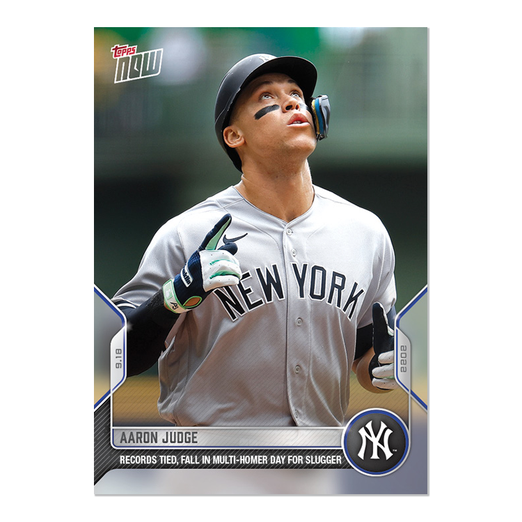Aaron Judge - 2022 MLB Topps NOW® Card 923 - PR: 2246