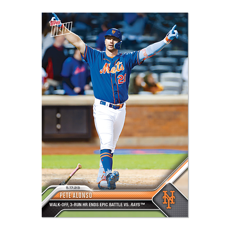 Pete Alonso - 2023 MLB Topps NOW® Card 311 - PR: 1102