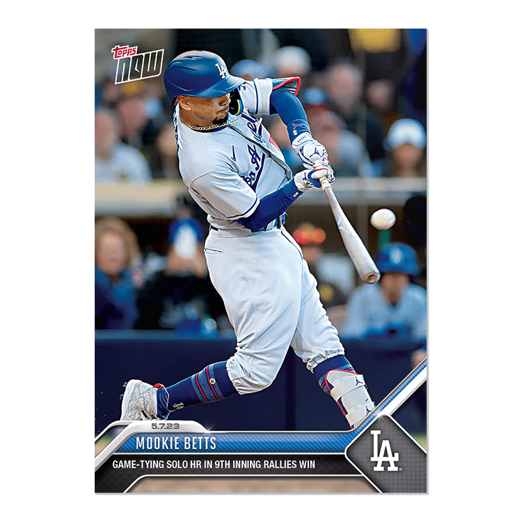 Mookie Betts - 2023 MLB Topps NOW® Card 253 - PR: 319