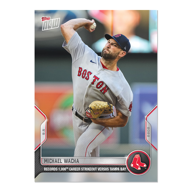 Michael Wacha - 2022 MLB Topps NOW® Card 844 - PR: 296
