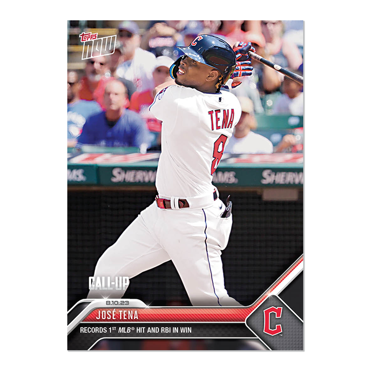 José Tena - 2023 MLB Topps NOW® Card 688 - PR: 585