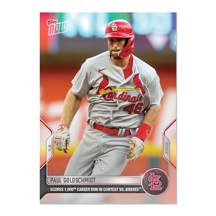 Paul Goldschmidt - 2022 MLB Topps NOW® Card 474 - PR: 395