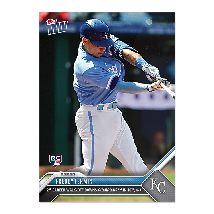 Freddy Fermin - 2023 MLB Topps NOW® Card 510 - PR: 567