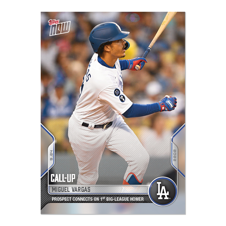 Miguel Vargas - 2022 MLB Topps NOW® Card 954 - PR: 807