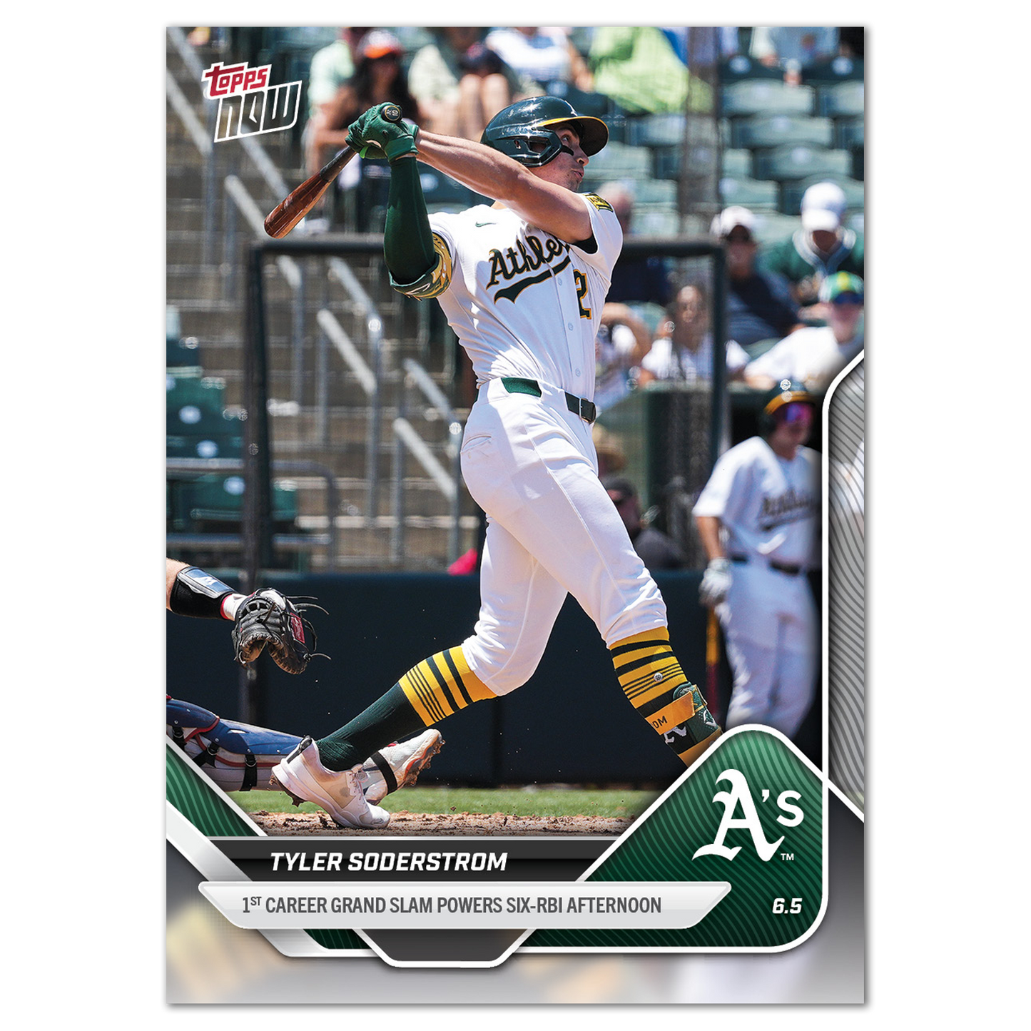 Tyler Soderstrom - 2025 MLB Topps NOW® - Card 259