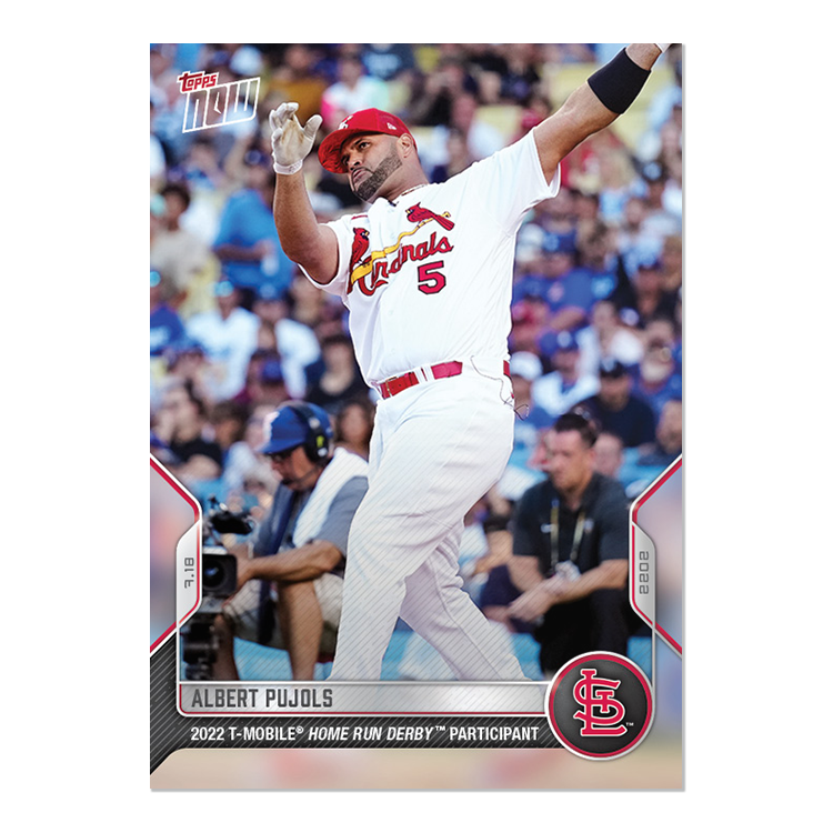 Albert Pujols - 2022 MLB Topps NOW® Card 561 - PR: 588