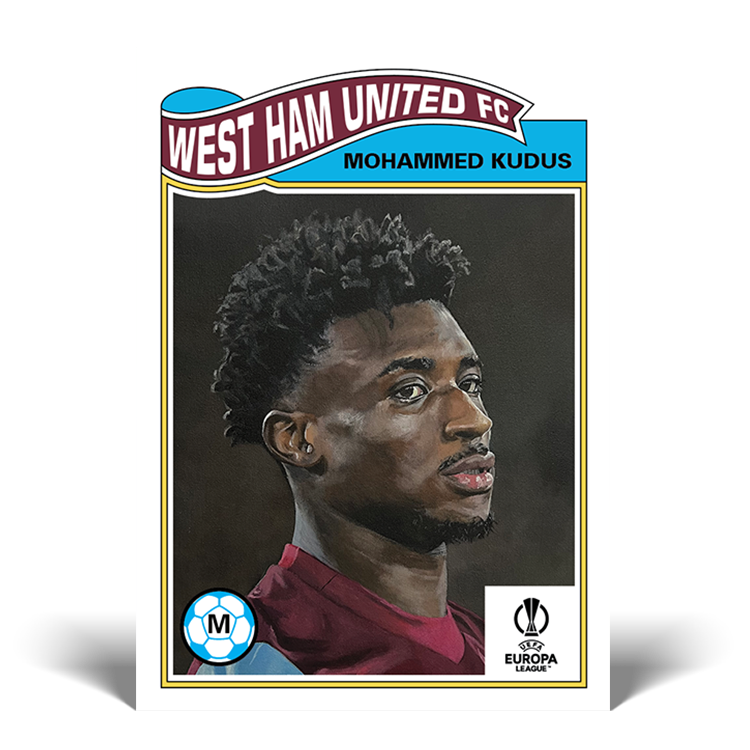 Topps UCC Living Set Card #662 - Mohammed Kudus - PR: 613