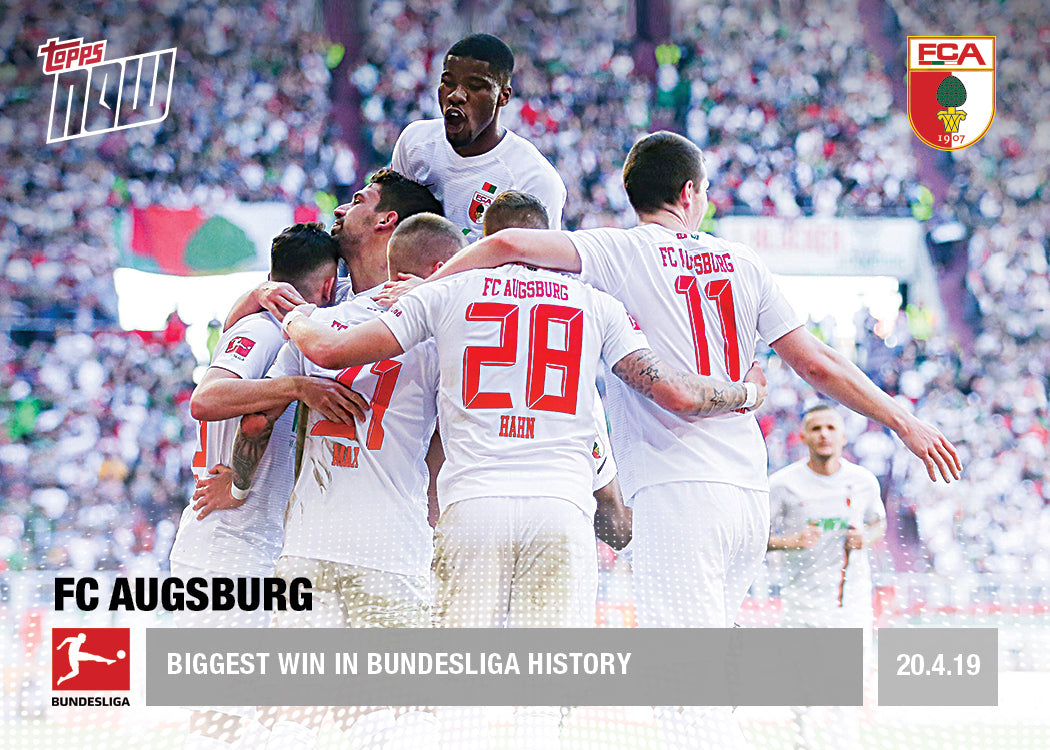 Biggest win in Bundesliga history - Bundesliga Topps NOW® Card 108 - Print Run: 37