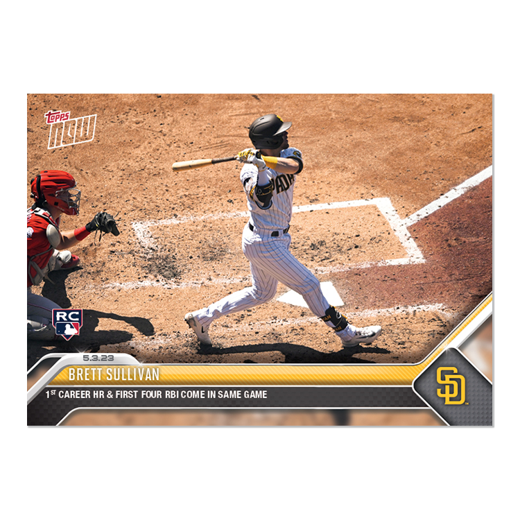 Brett Sullivan - 2023 MLB Topps NOW® Card 228 - PR: 587