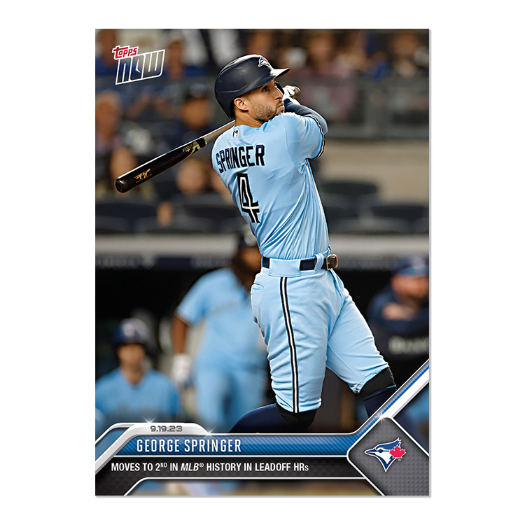 George Springer - 2023 MLB Topps NOW® Card 889 - PR: 300