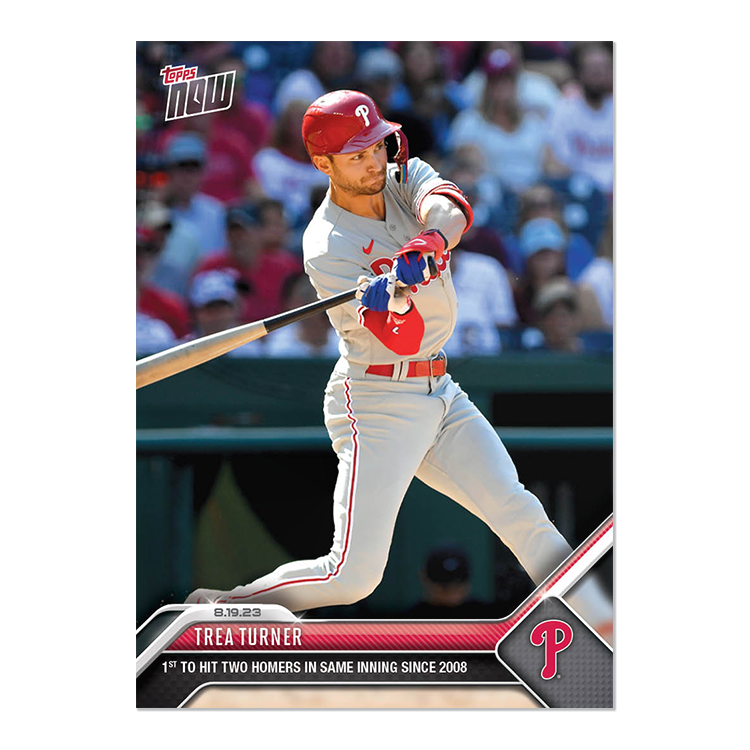 Trea Turner - 2023 MLB Topps NOW® Card 729 - PR: 848