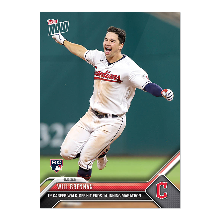 Will Brennan - 2023 MLB Topps NOW® Card 415 - PR: 583