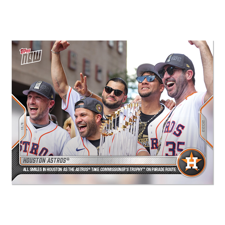 Houston Astros - 2022 MLB Topps NOW® Card OS01 - PR: 653