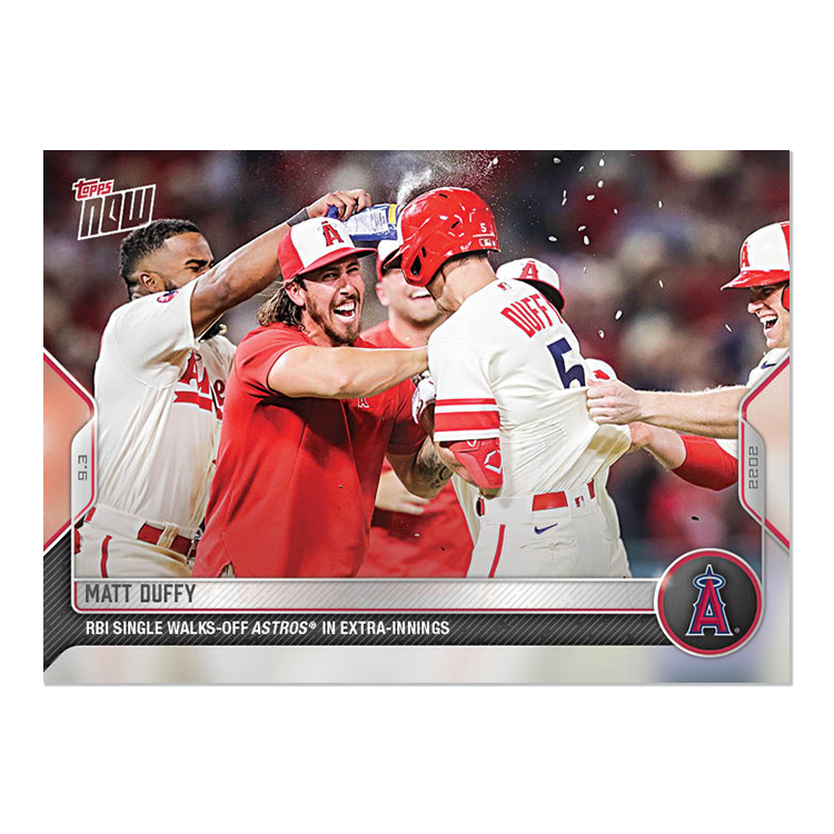 Matt Duffy - 2022 MLB Topps NOW® Card 836 - PR: 367