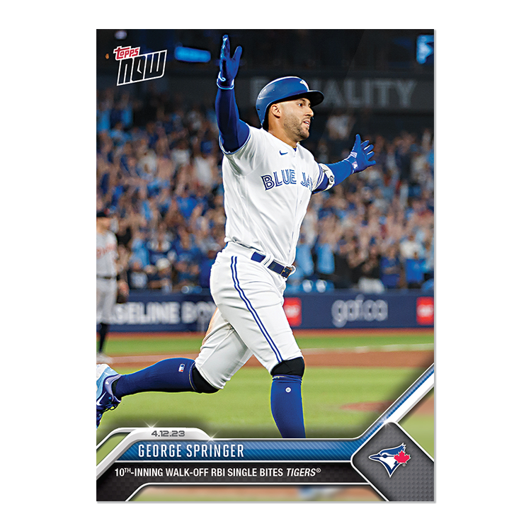 George Springer - 2023 MLB Topps NOW® Card 112 - PR: 280