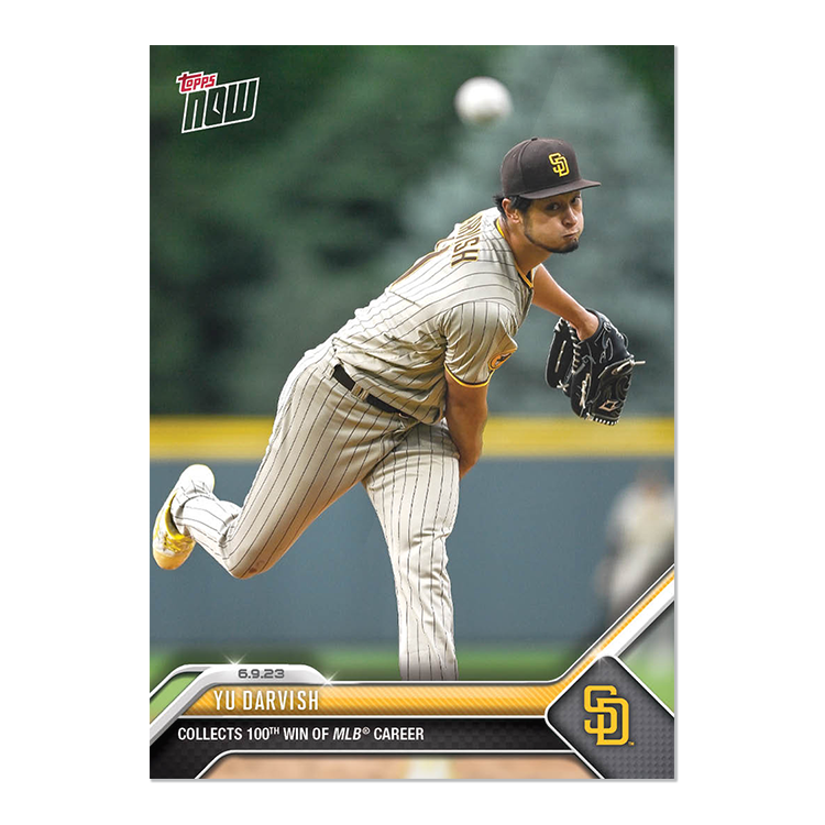 Yu Darvish - 2023 MLB Topps NOW® Card 418 - PR: 1579