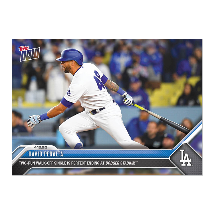 David Peralta - 2023 MLB Topps NOW® Card 133 - PR: 289