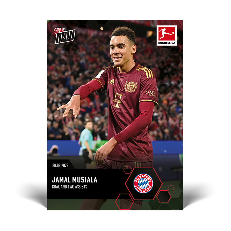 6 Card Bundle - Bundesliga Topps NOW® #48-53
