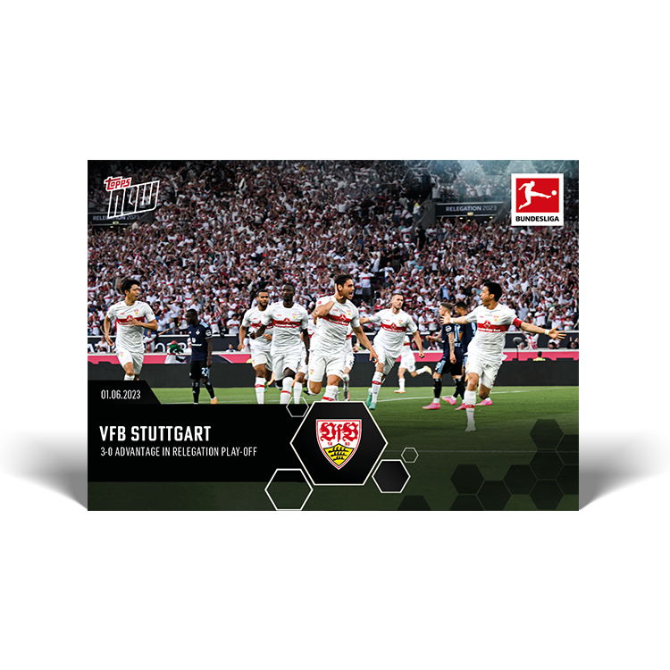 3-0 Advantage in Bundesliga Play-off - Bundesliga Topps NOW® Card #219 - PR: 132
