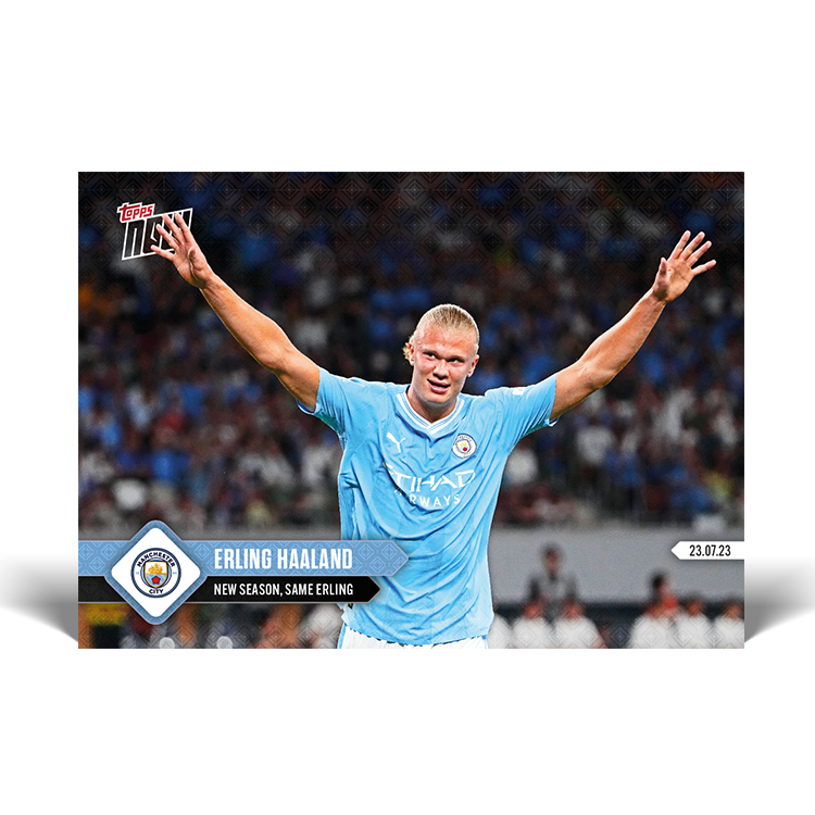3 Card Bundle - MANCHESTER CITY Topps NOW® - #001-003